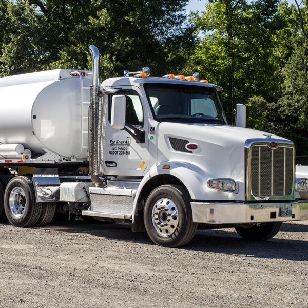 Red River Oil truck