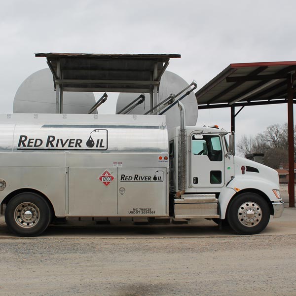 Red River Oil Company's fuel delivery service is in action in Texas & Arkansas